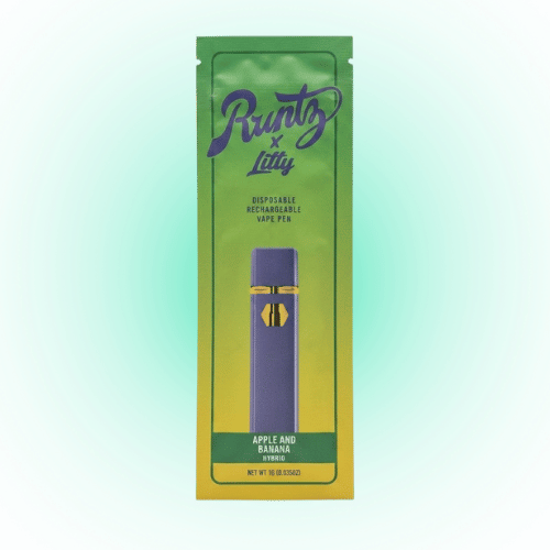 Runtz x Litty 1ML Empty Vape Cart | Premium Refillable & Rechargeable Cartridge | Multiple Flavors