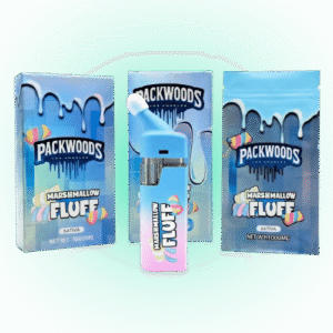 Packwoods Los Angeles 1ml Empty Vape Carts – 50 Units Master Box 10 Flavours, 5 Units Each Refillable Empty Carts
