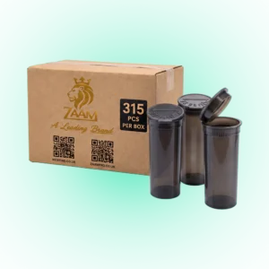 Black 13 Dram Pop Top Containers Version Z – 80mm x 30mm PP Plastic Storage Pots