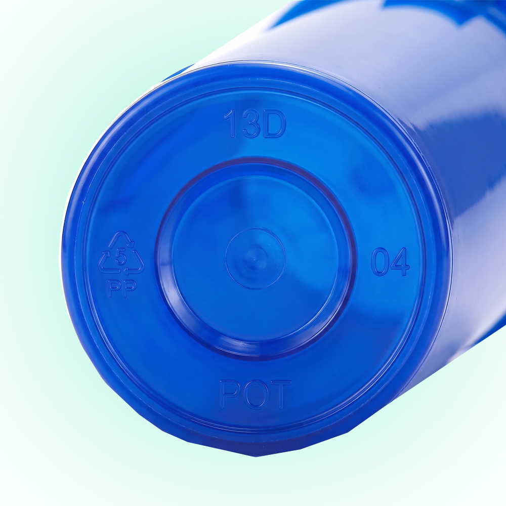 Blue 13 Dram Pop Top Containers Version Z – 80mm x 30mm PP Plastic Storage Pots, 315 Pack