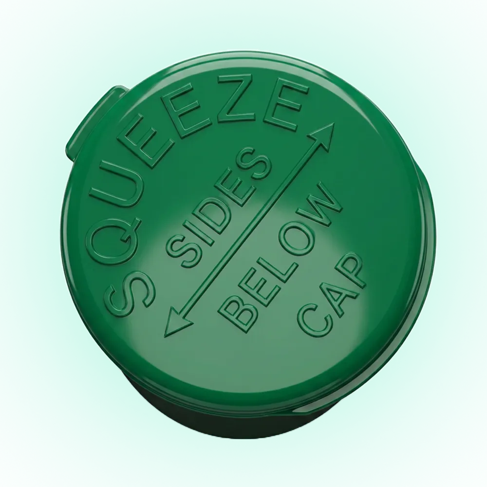 Green 30 Dram Pop Top Containers – 160 Pcs | PP Plastic Squeeze-to-Open Storage Tubes, 70mm x 47mm