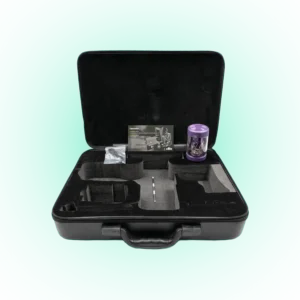 Chongz Black Gun Style Smoking Device with Hard Carry Case