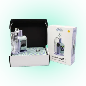 Khalifa Glass x Stündenglass Modül Travel Set – Green & Purple