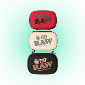 PUFF × RAW Case Pro – Large Zippered Storage Organiser with Compartments | 3 Colours