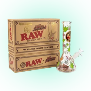 RAW x GEAR Premium Sidekick Glass Holster Pipe – Limited Edition